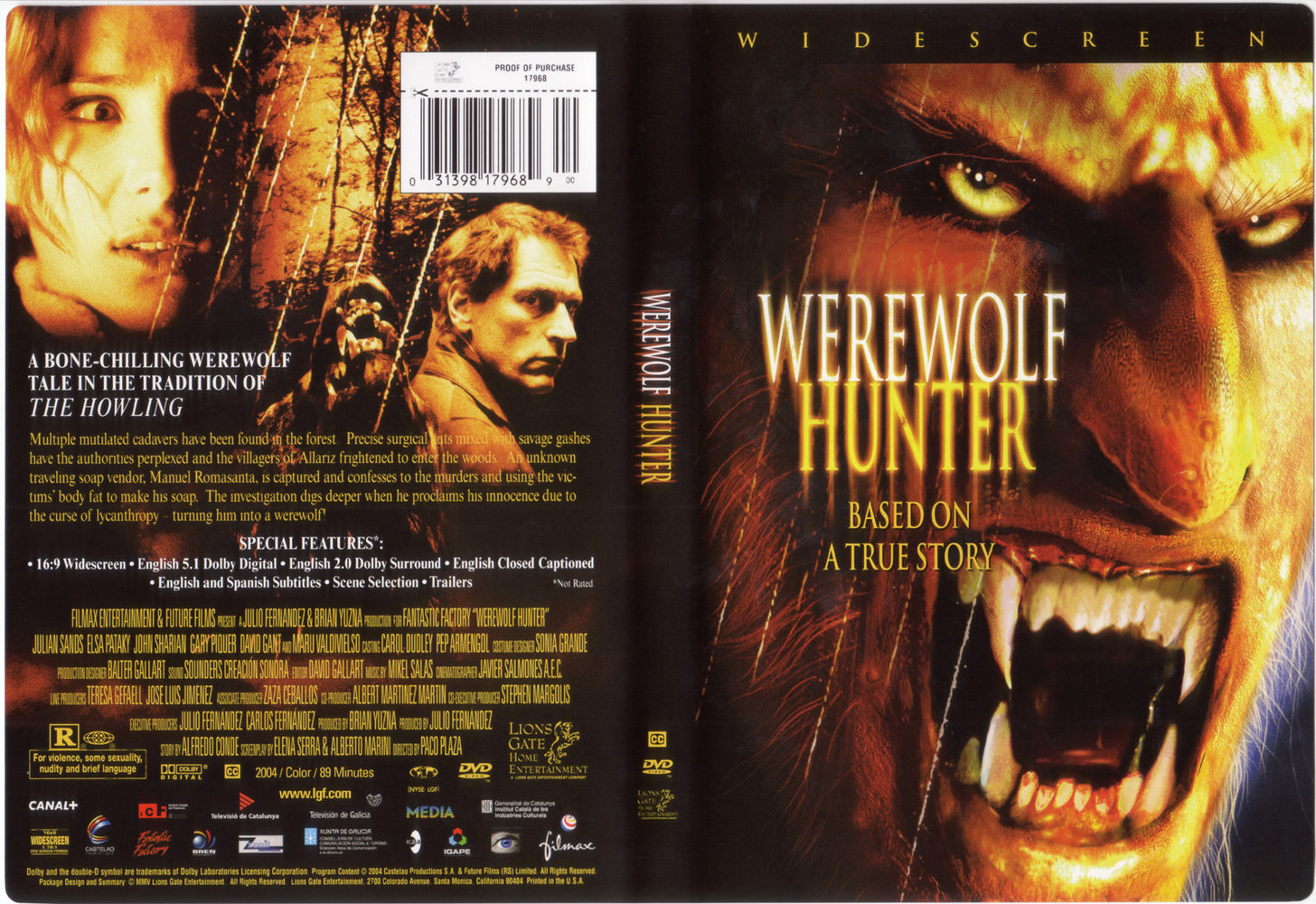 Werewolf Hunt CULTFOREVER: WEREWOLF HUNTER HORROR 2010
